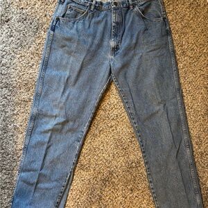 Wrangler 38 x30 Men's Blue Jeans
